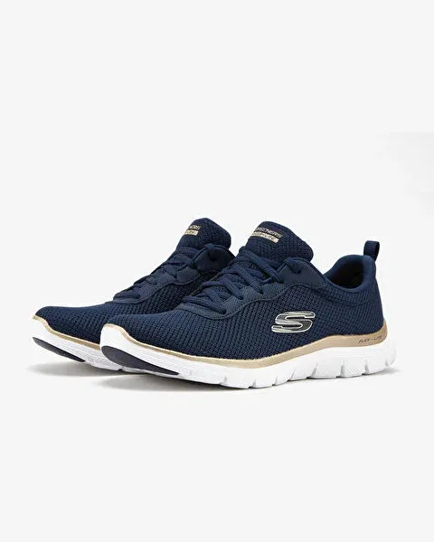 149303/NVGD FLEX Womens Trainers Navy/Gold