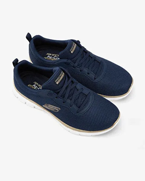 149303/NVGD FLEX Womens Trainers Navy/Gold