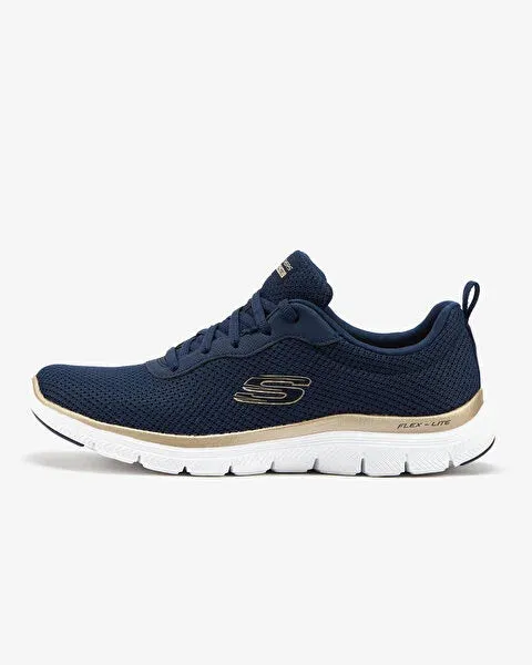 149303/NVGD FLEX Womens Trainers Navy/Gold