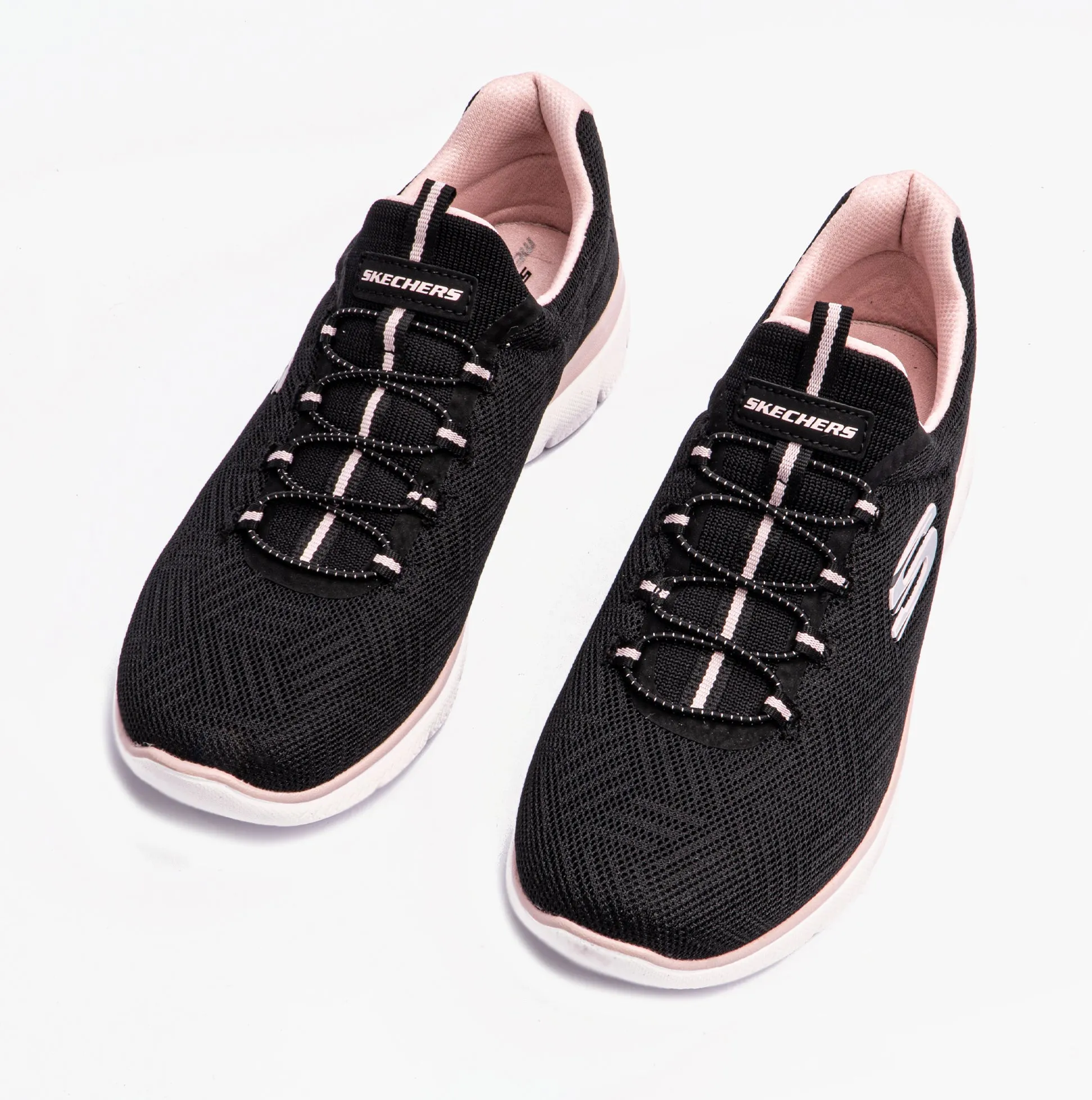 150119/BKPK SUMMITS Womens Trainers Black/Pink