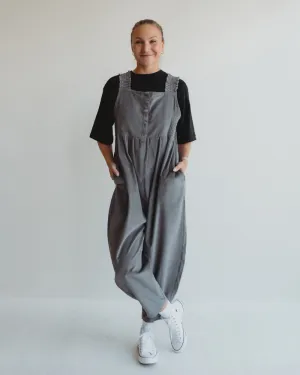 Alice Charcoal Jumpsuit