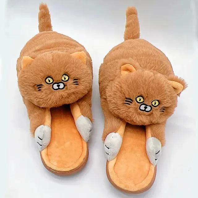 Begging Cat Slippers