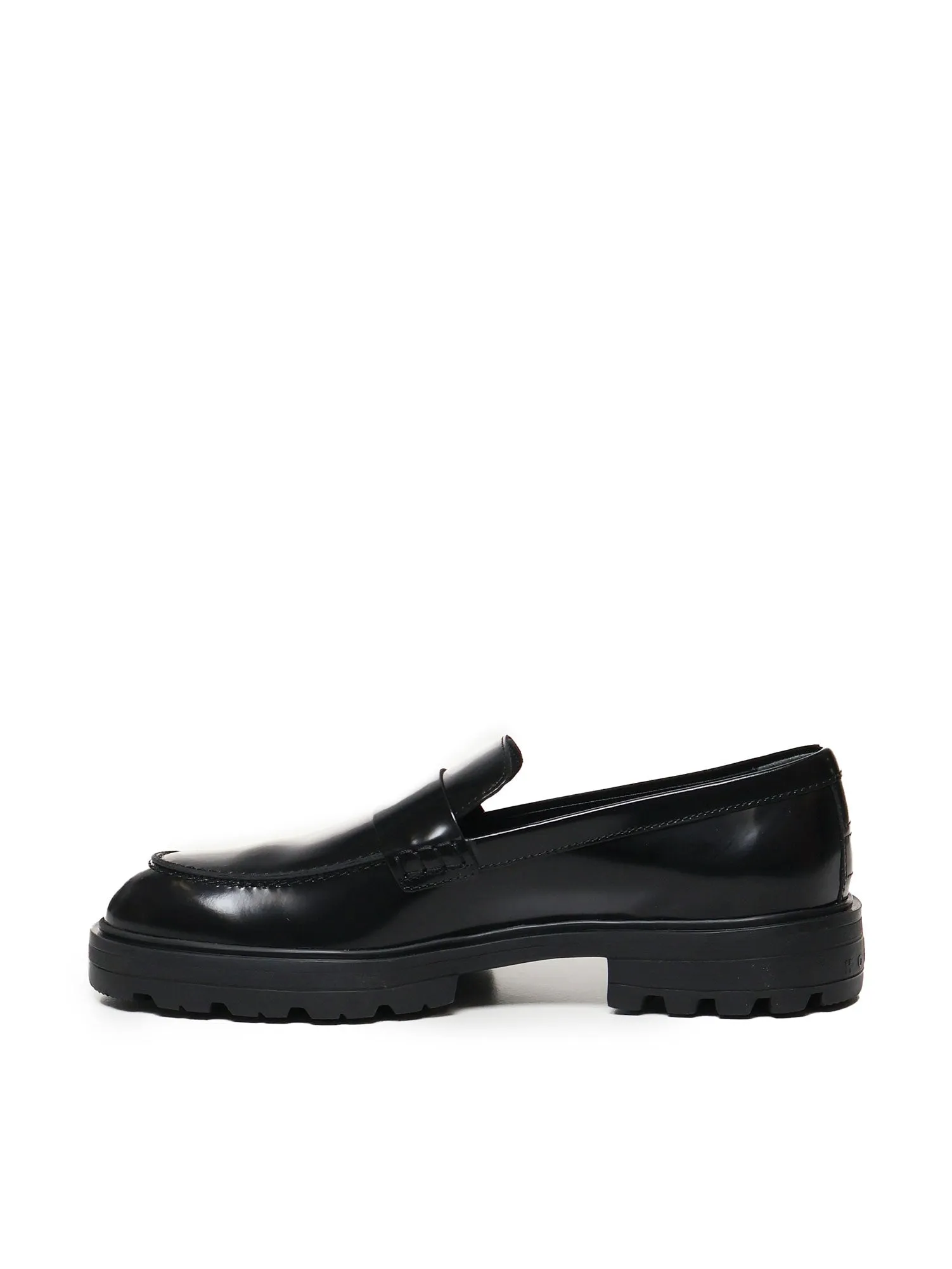 Black Patent Leather Loafers