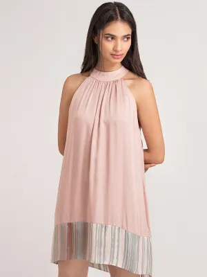 Blush High-Low Dress