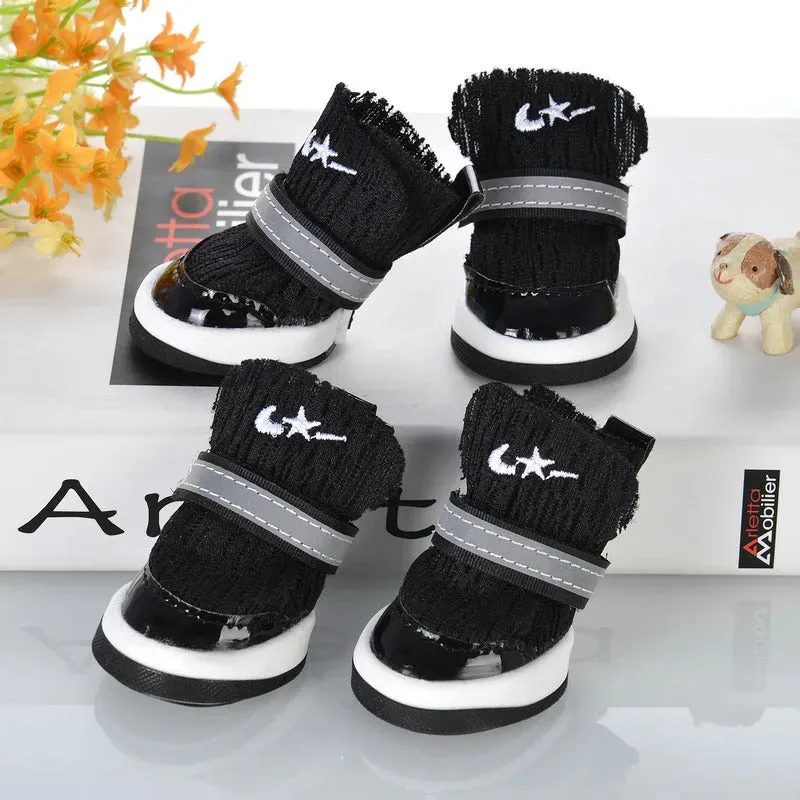 Breathable Soft Bottom Dog Shoes