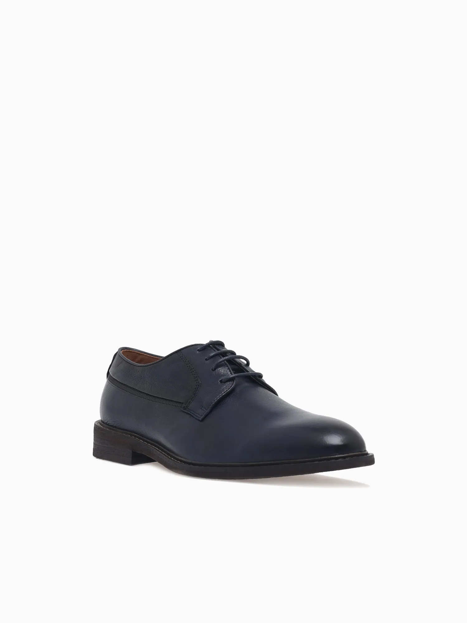 Cooper Navy Soft Tumb Leather