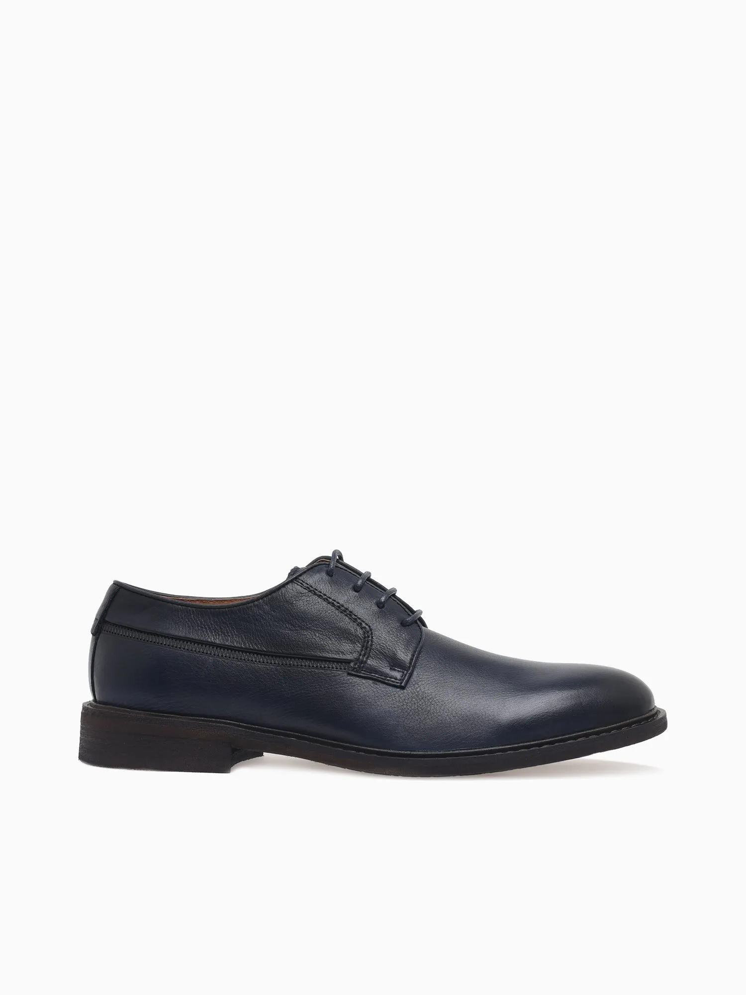 Cooper Navy Soft Tumb Leather