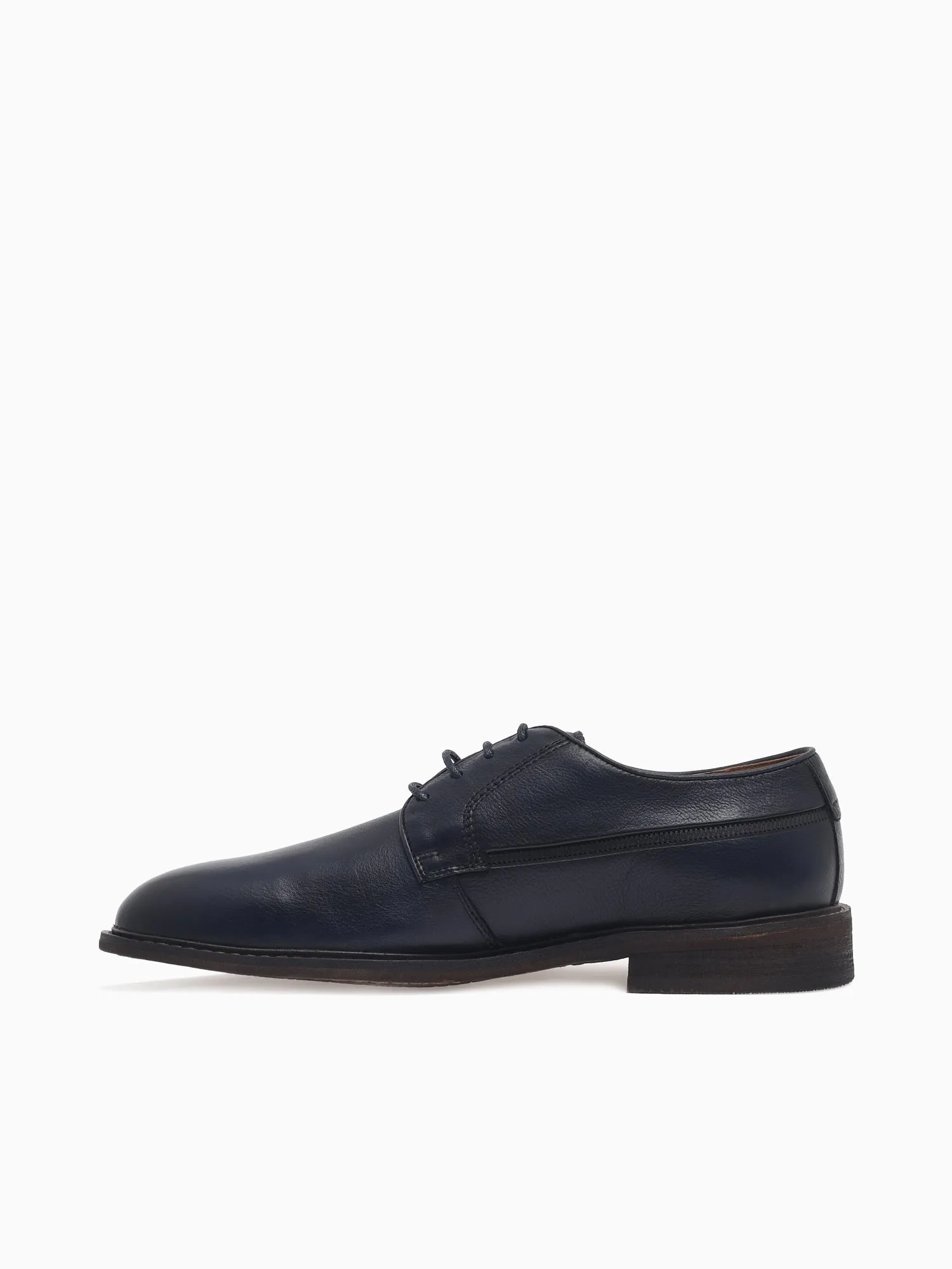 Cooper Navy Soft Tumb Leather