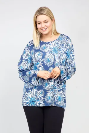 Curve Floral Burst Jumper