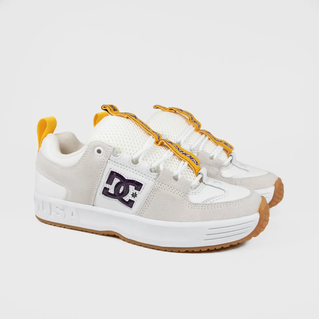 DC Shoes - Lynx OG Shoes - White / Purple