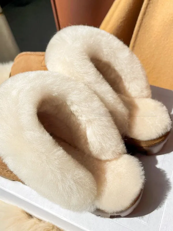 Fleece Soft Snow Boots Slippers