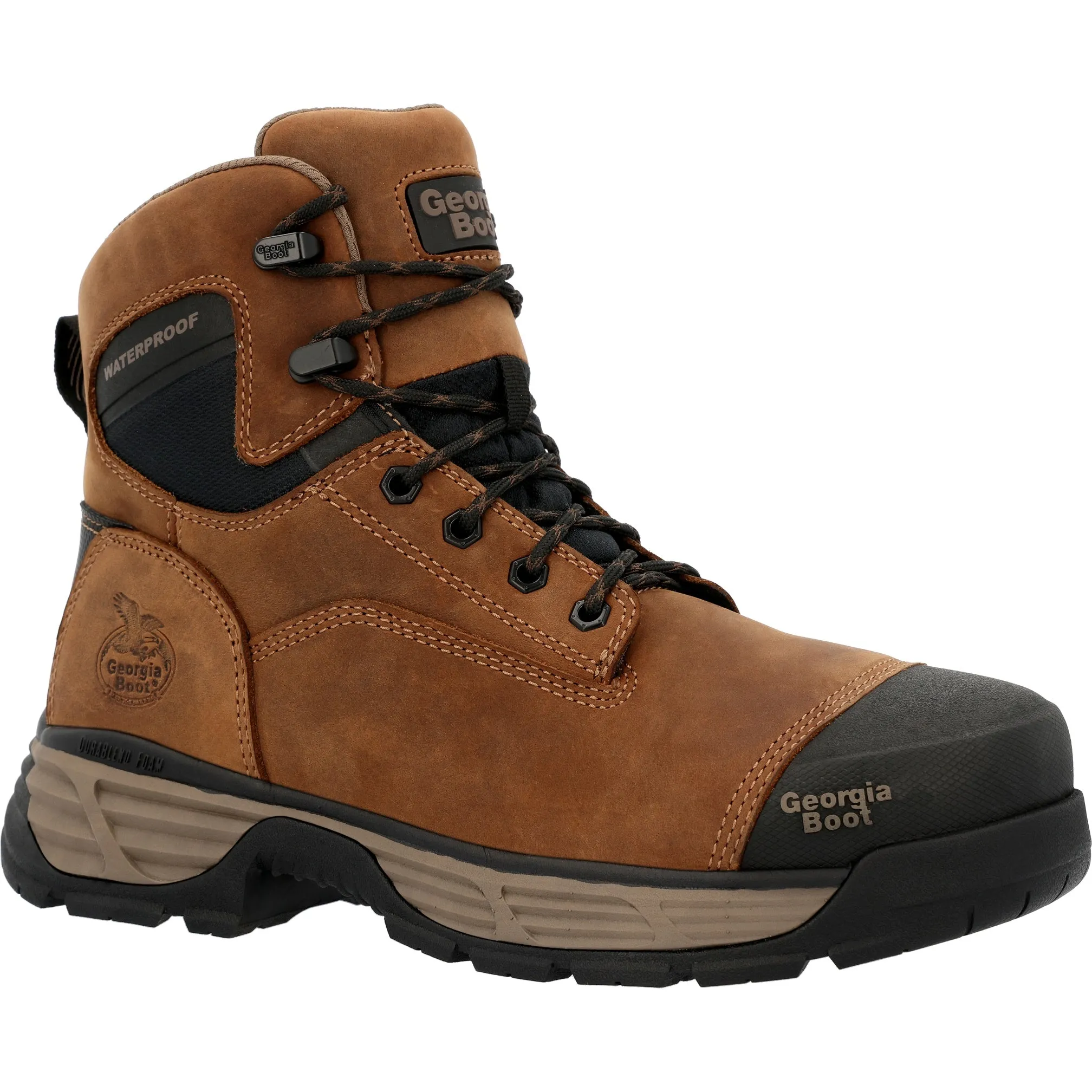 Georgia Durablend Edge 6" Alloy Toe / Waterproof - Wide - Mens