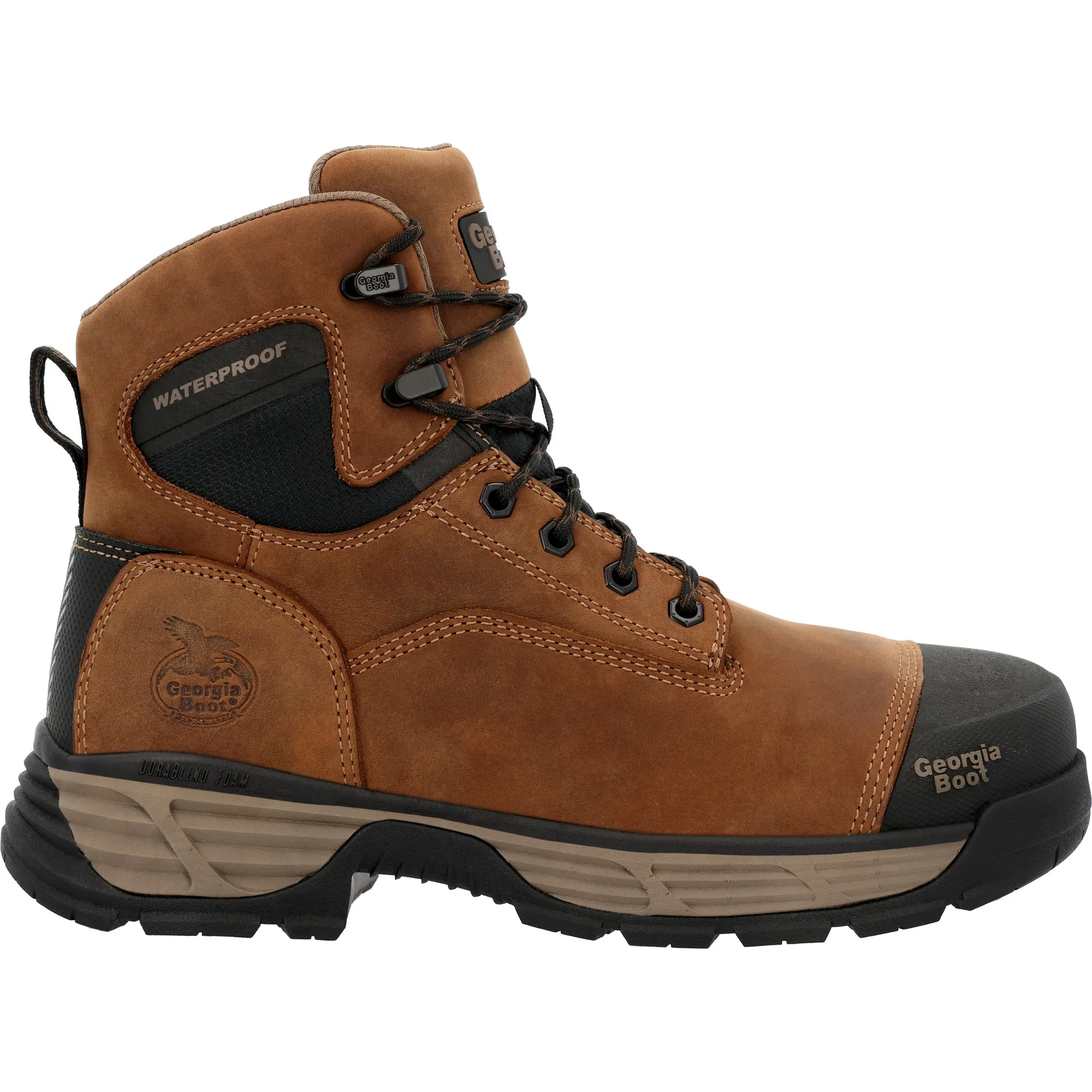 Georgia Durablend Edge 6" Alloy Toe / Waterproof - Wide - Mens