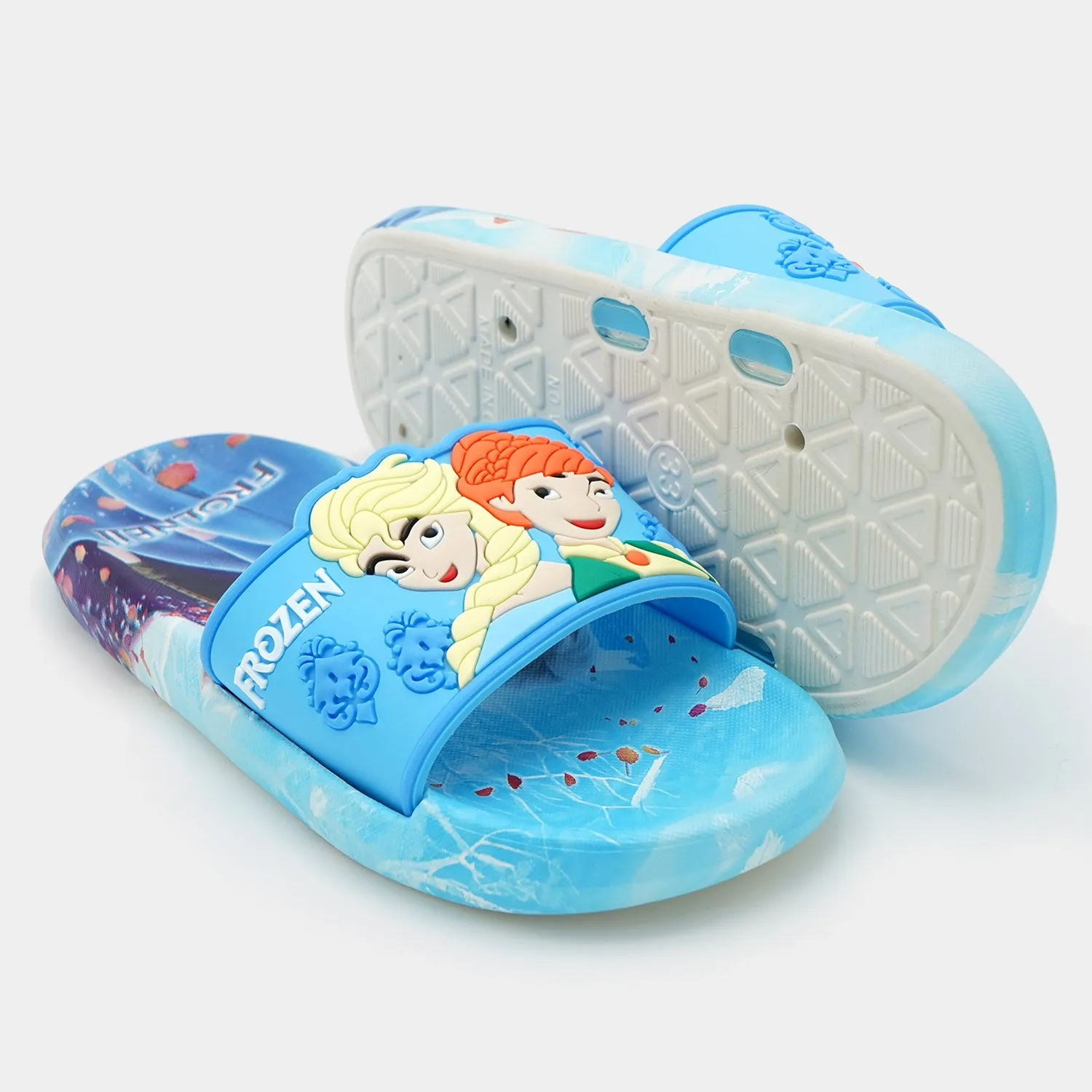 Girls Slipper 201-11-Blue