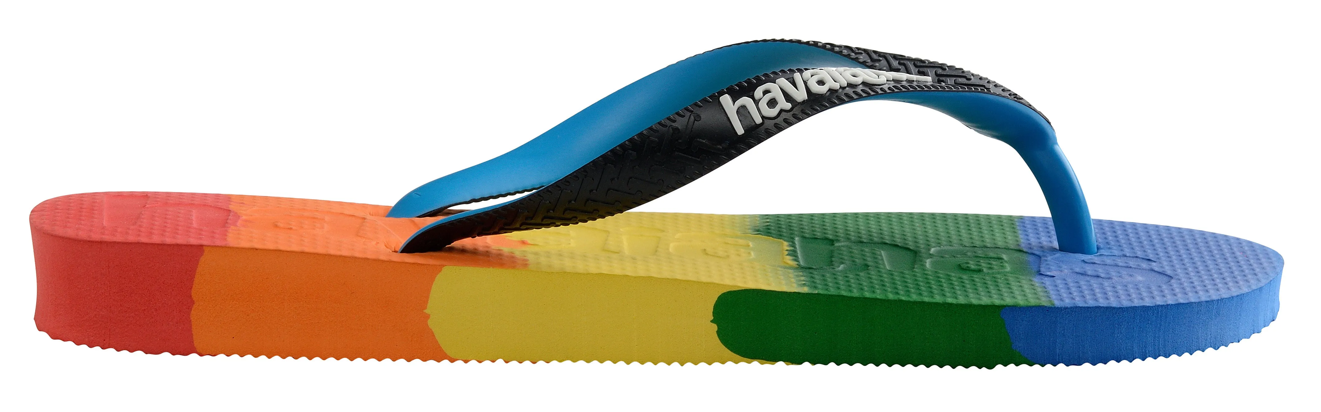 Havaianas Logomania In Rainbow