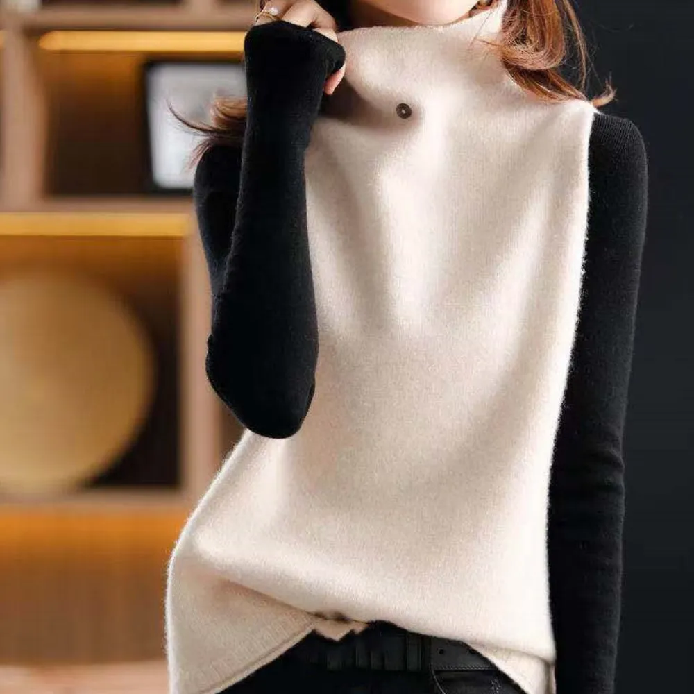 Ivyshape | Classic Turtleneck Sweater for Women