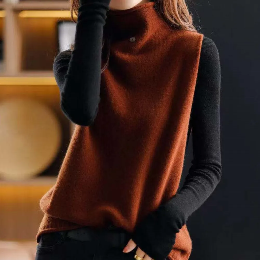 Ivyshape | Classic Turtleneck Sweater for Women