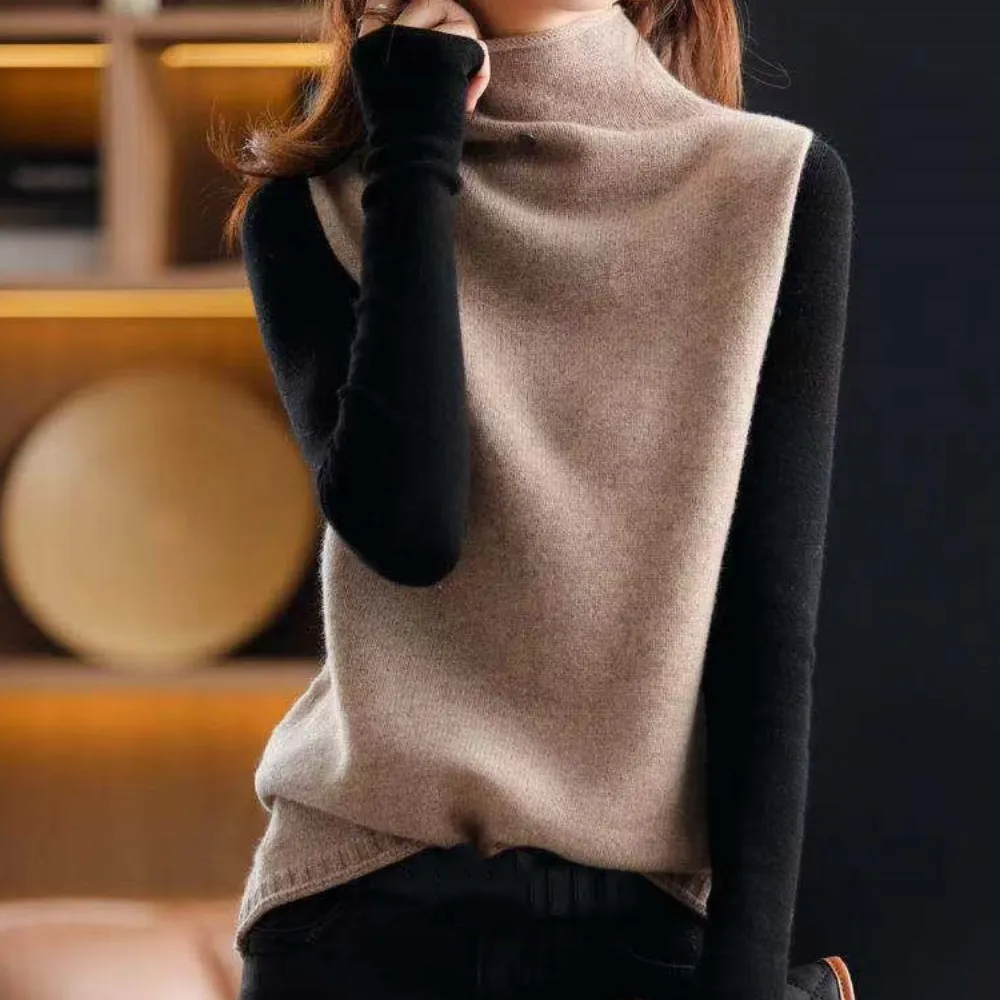 Ivyshape | Classic Turtleneck Sweater for Women