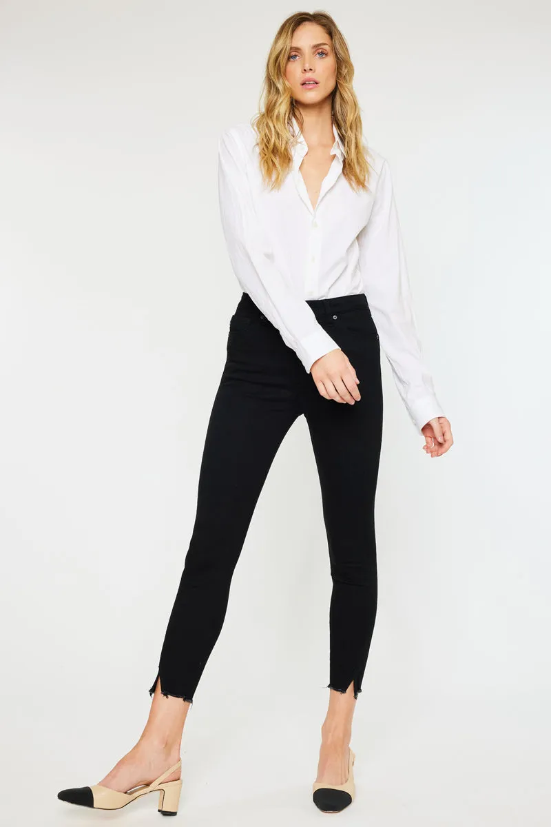 Kancan - HADLEE HIGH RISE ANKLE SKINNY JEANS - KC8604-NV