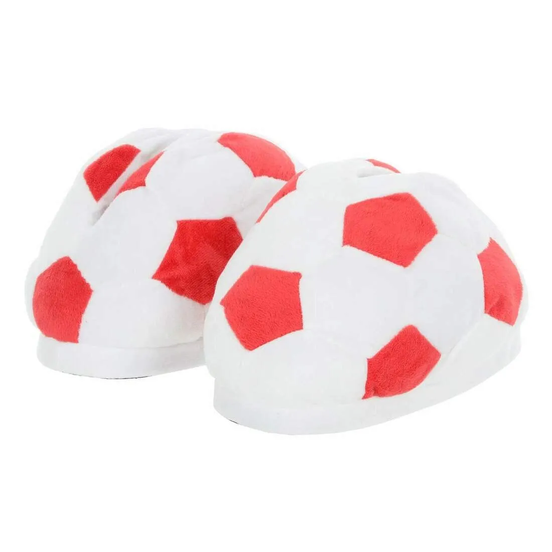 Kids Novelty 3D Football Shaped Slippers With Non-Slip Soles