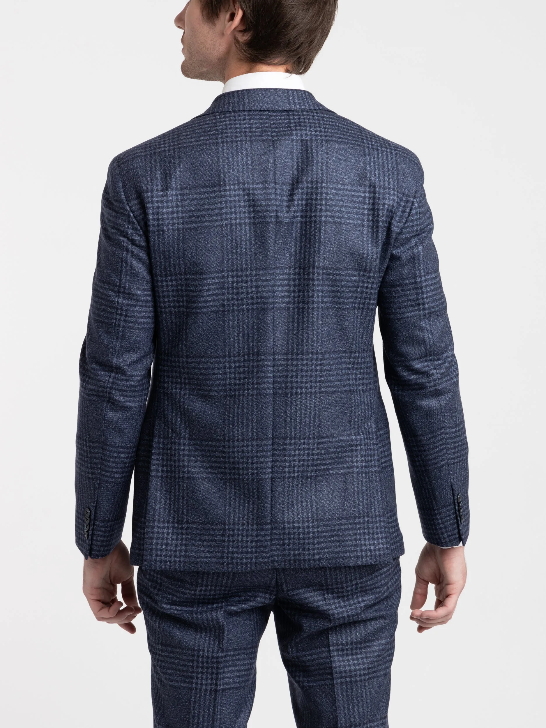 Navy Prince of Wales Suit