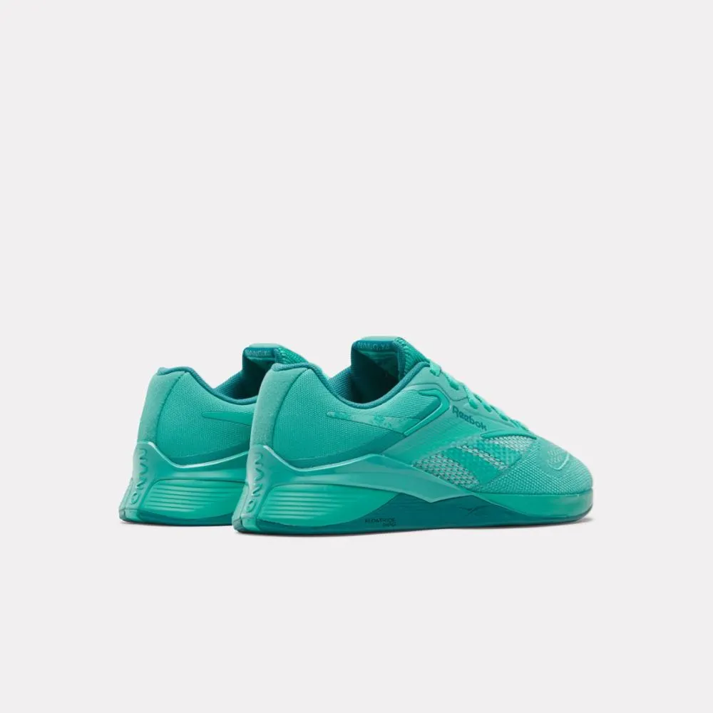 Reebok Footwear Women NANO X4 Training Shoes UNLEASHED GREEN/TEAM TEAL