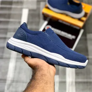 Skecherrs Relaxed Fitt with Air-Cooled "Navy"