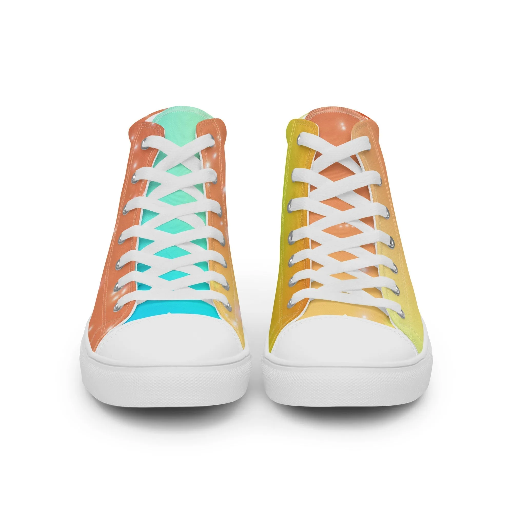 Starshine Women’s Lace-Up Canvas High-Top Sneakers