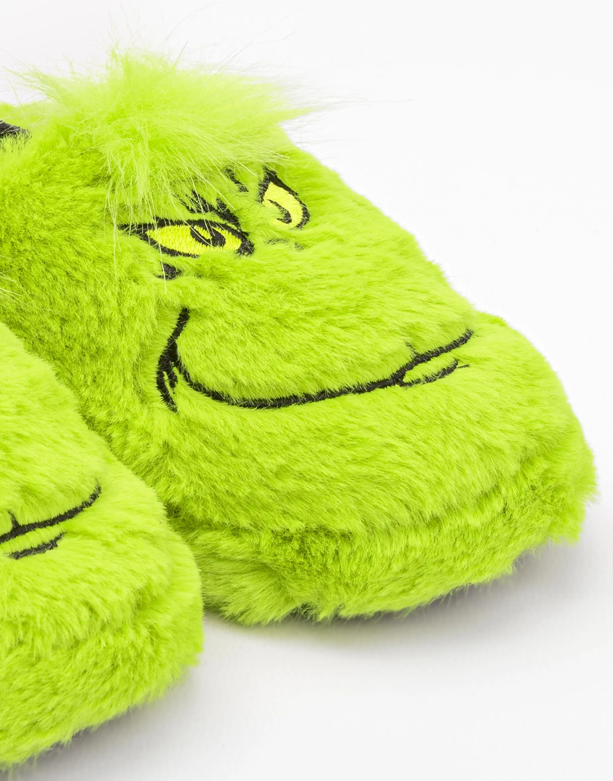 The Grinch The Grinch Boys Green Slip On Loafer Slippers