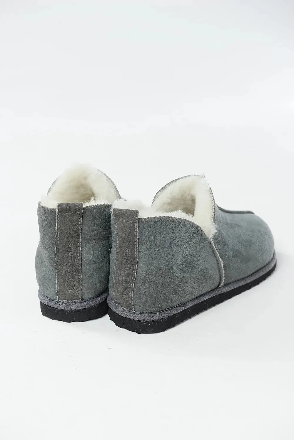 Unisex Sheepskin UGG Slipper in  Grey color