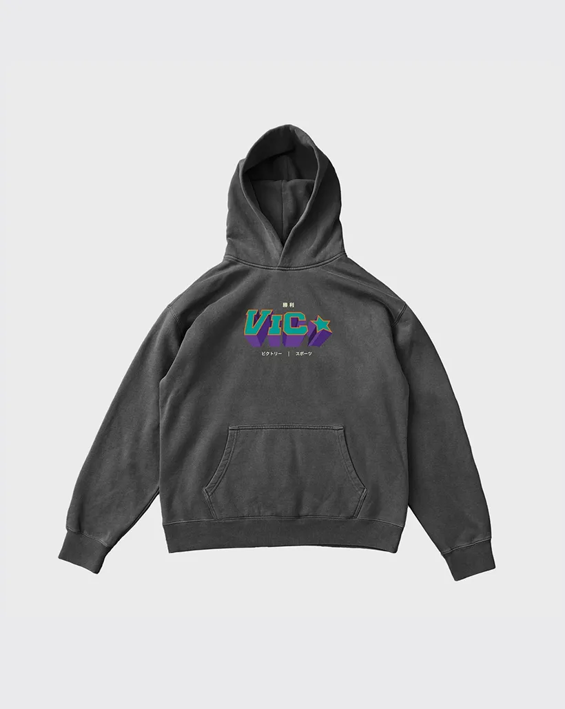 Vic Comic Hood - Black