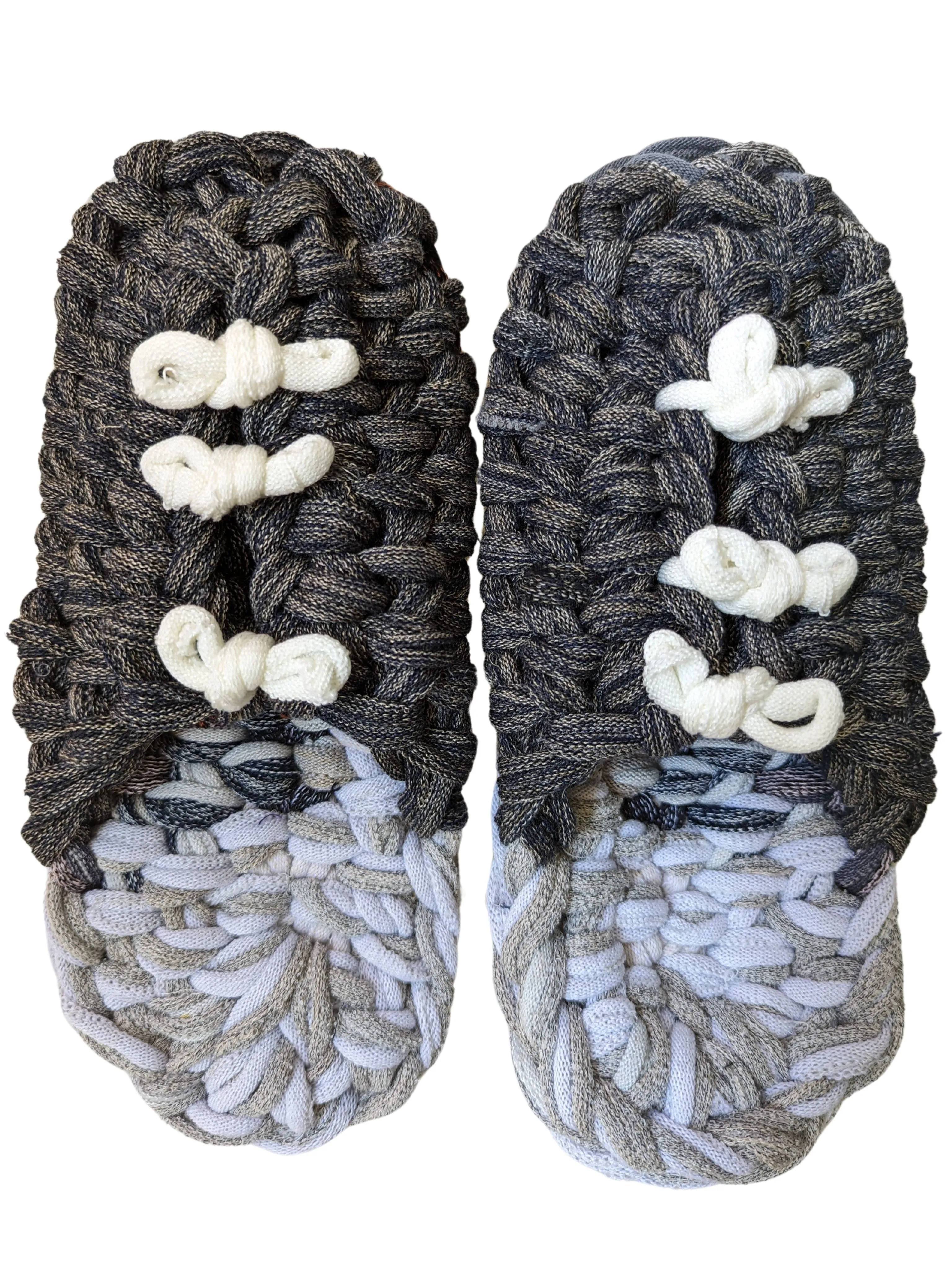 XL | Knit up-cycle slippers 2024-XL75 [XL]