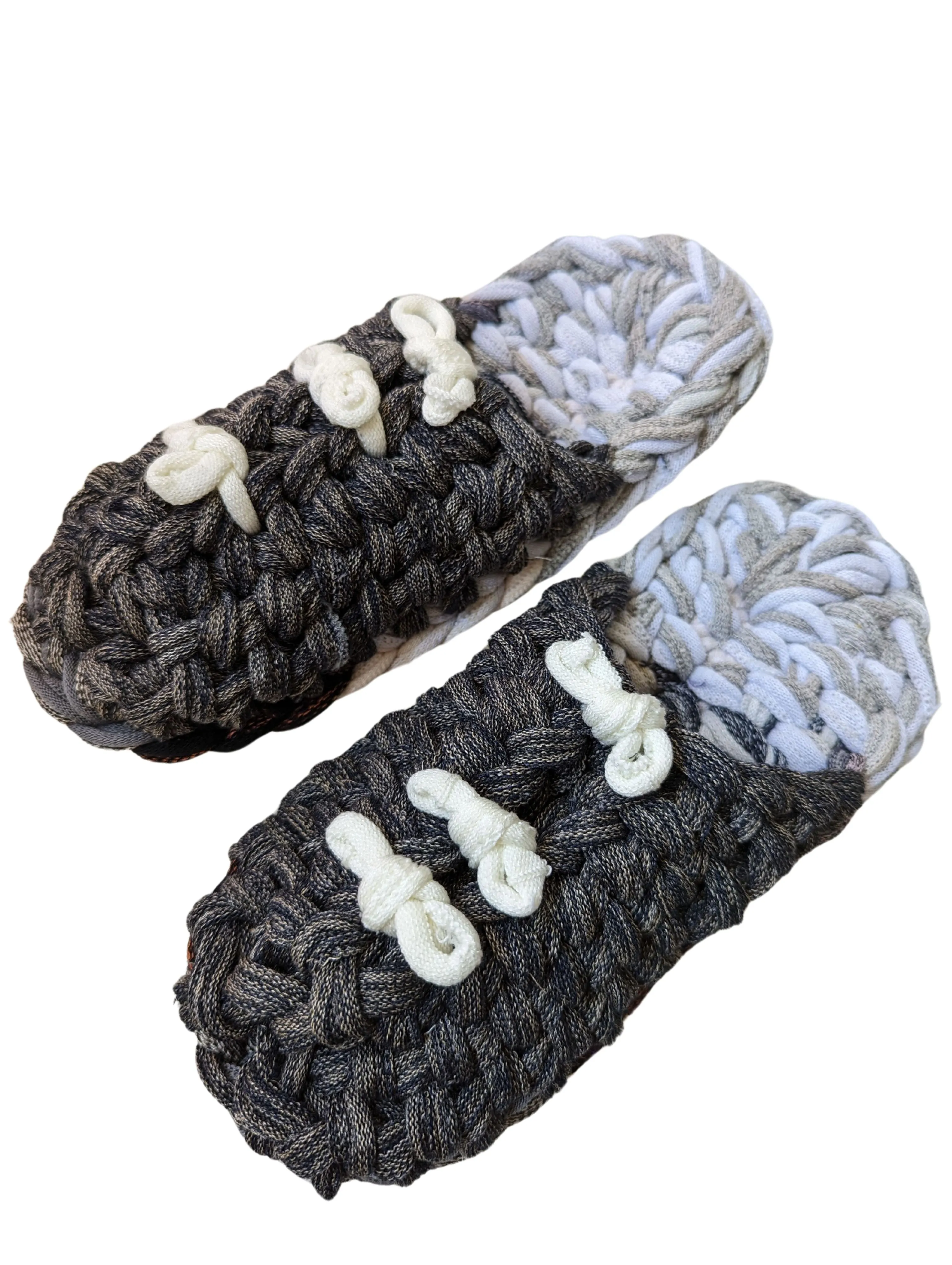 XL | Knit up-cycle slippers 2024-XL75 [XL]