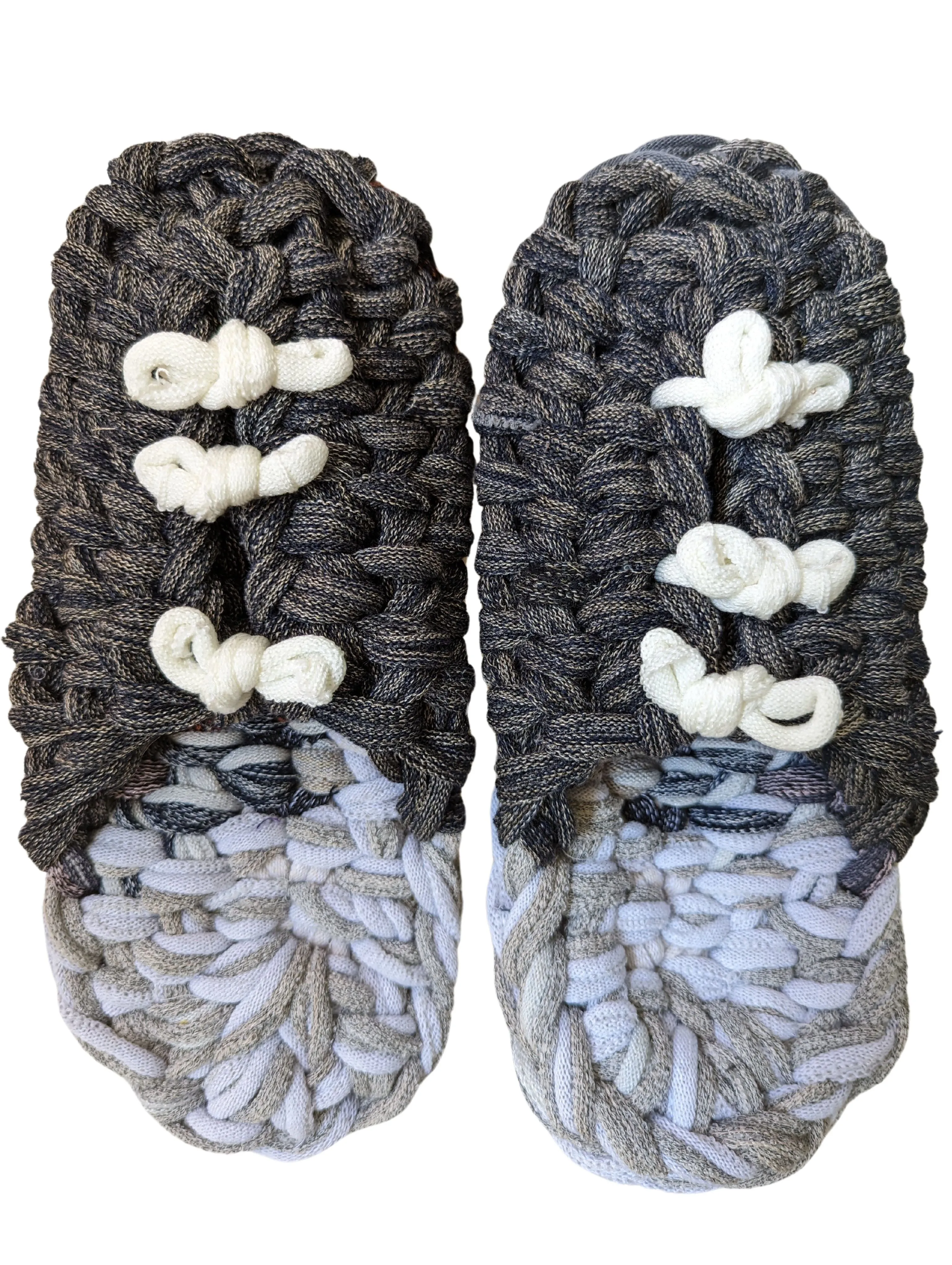 XL | Knit up-cycle slippers 2024-XL75 [XL]